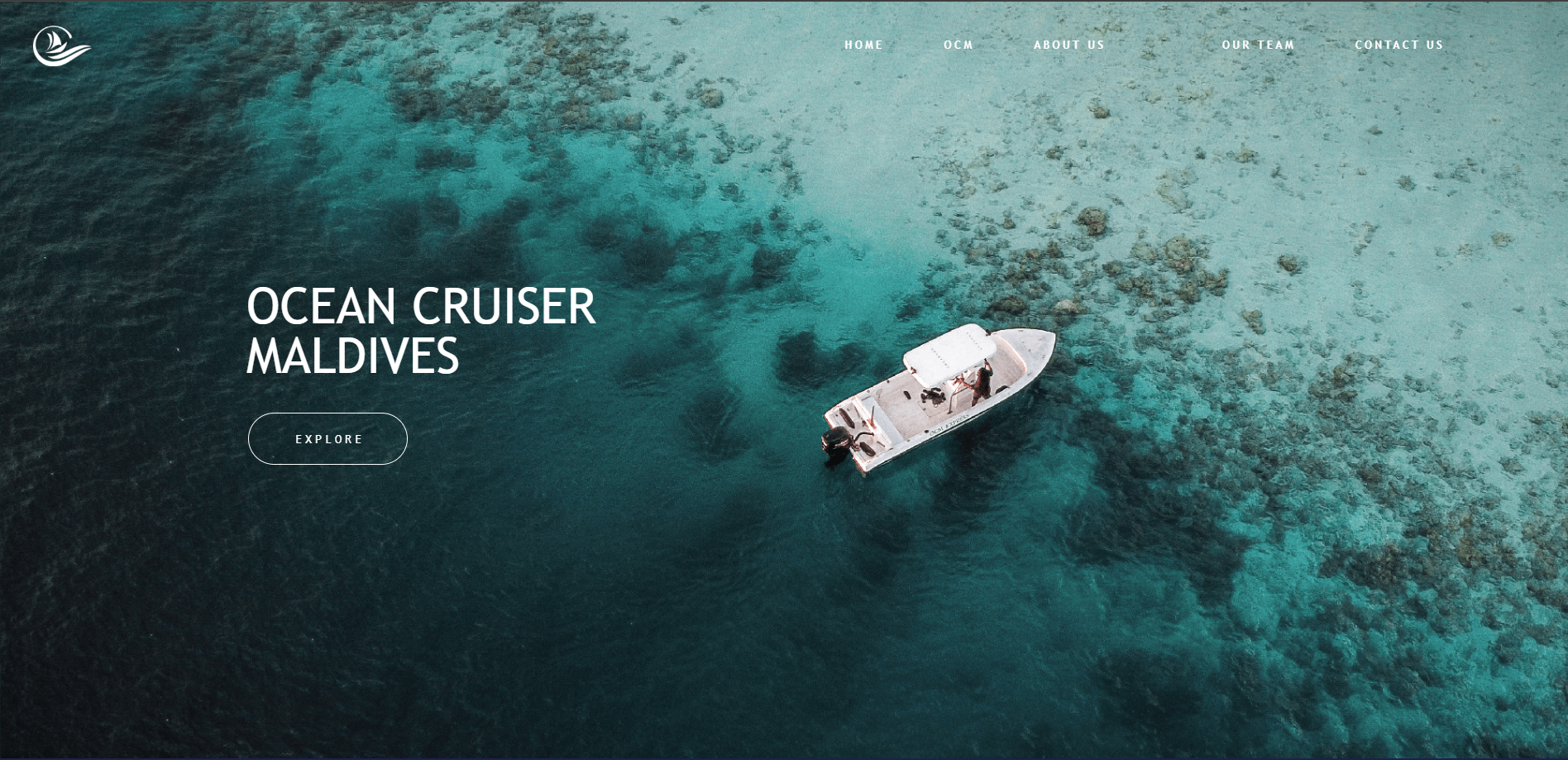Ocean Cruiser Maldives website